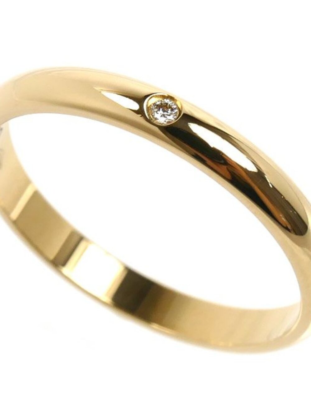 Cartier 18k Yellow Gold Wedding Diamond Ring